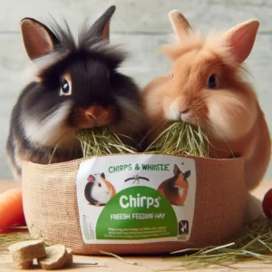 Chirps & Whistle Pure Timothy Hay high-fiber forage for rabbits, guinea pigs, and hamsters available at pet shop in Sector 109 Gurugram near Dwarka Expressway.